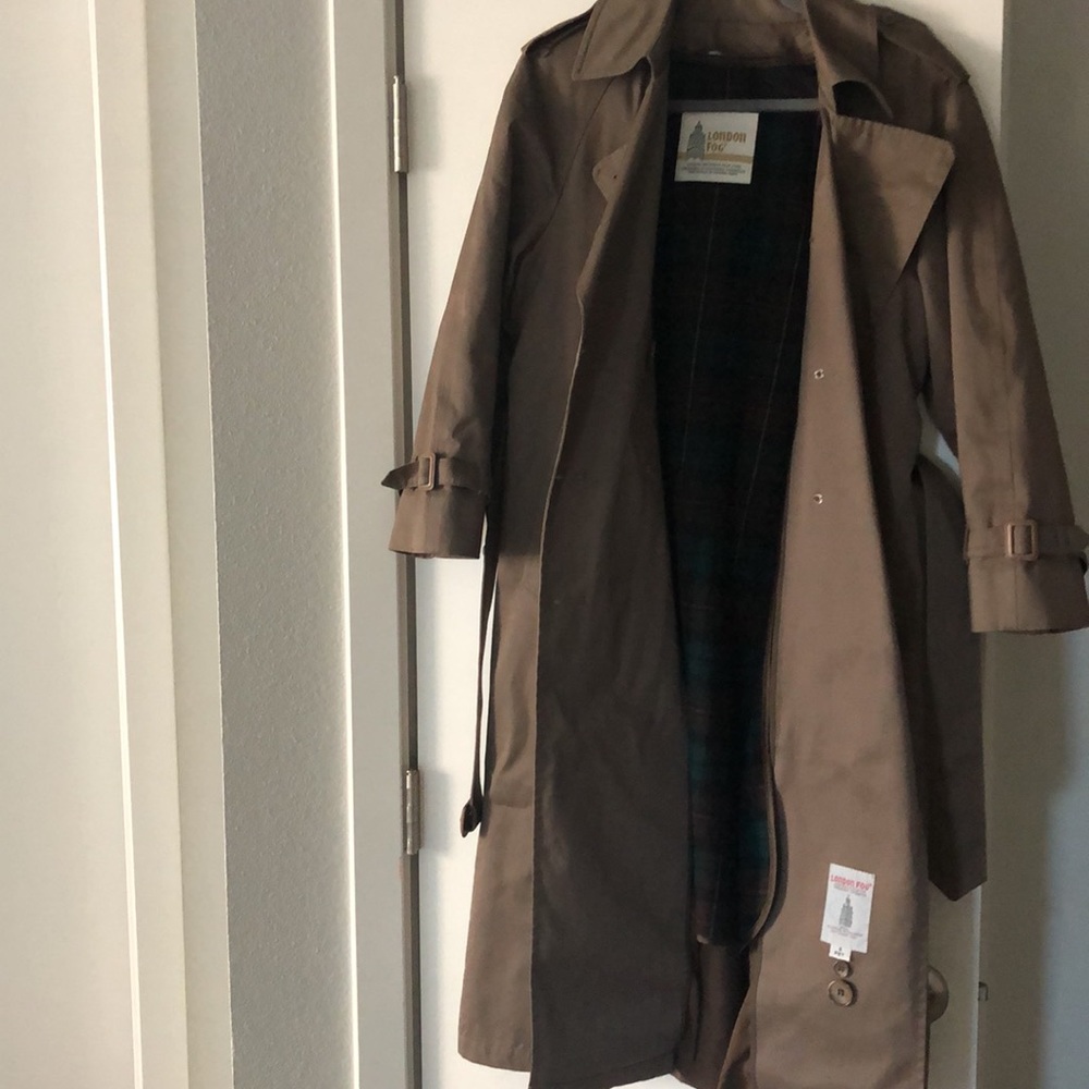 London Fog Trench Coat, Designer & Vintage